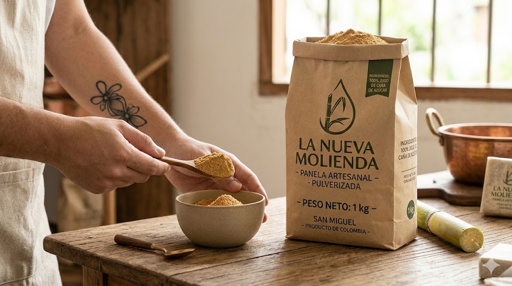 Panela Pulverizada La Nueva Molienda 1kg